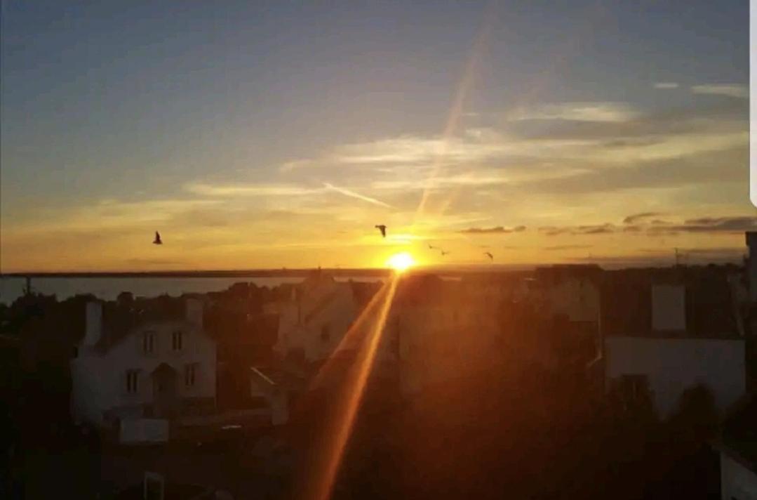 Apartamento Le Perchoir, Belle Vue Mer Concarneau Exterior foto