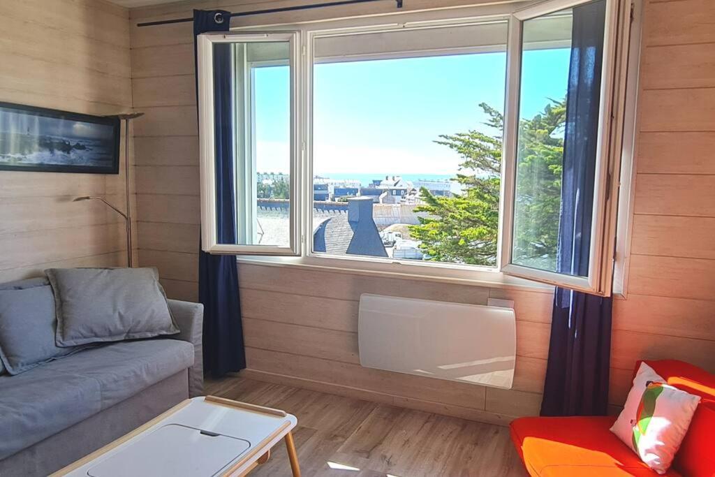 Apartamento Le Perchoir, Belle Vue Mer Concarneau Exterior foto